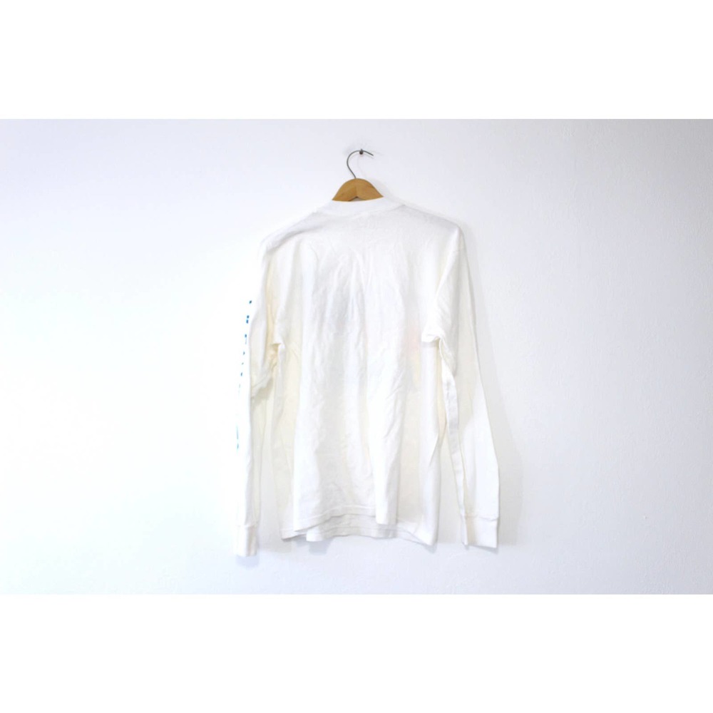 Vintage Ocean Waves Surfing Long Sleeve T Shirt Large - Picture 4 of 4
